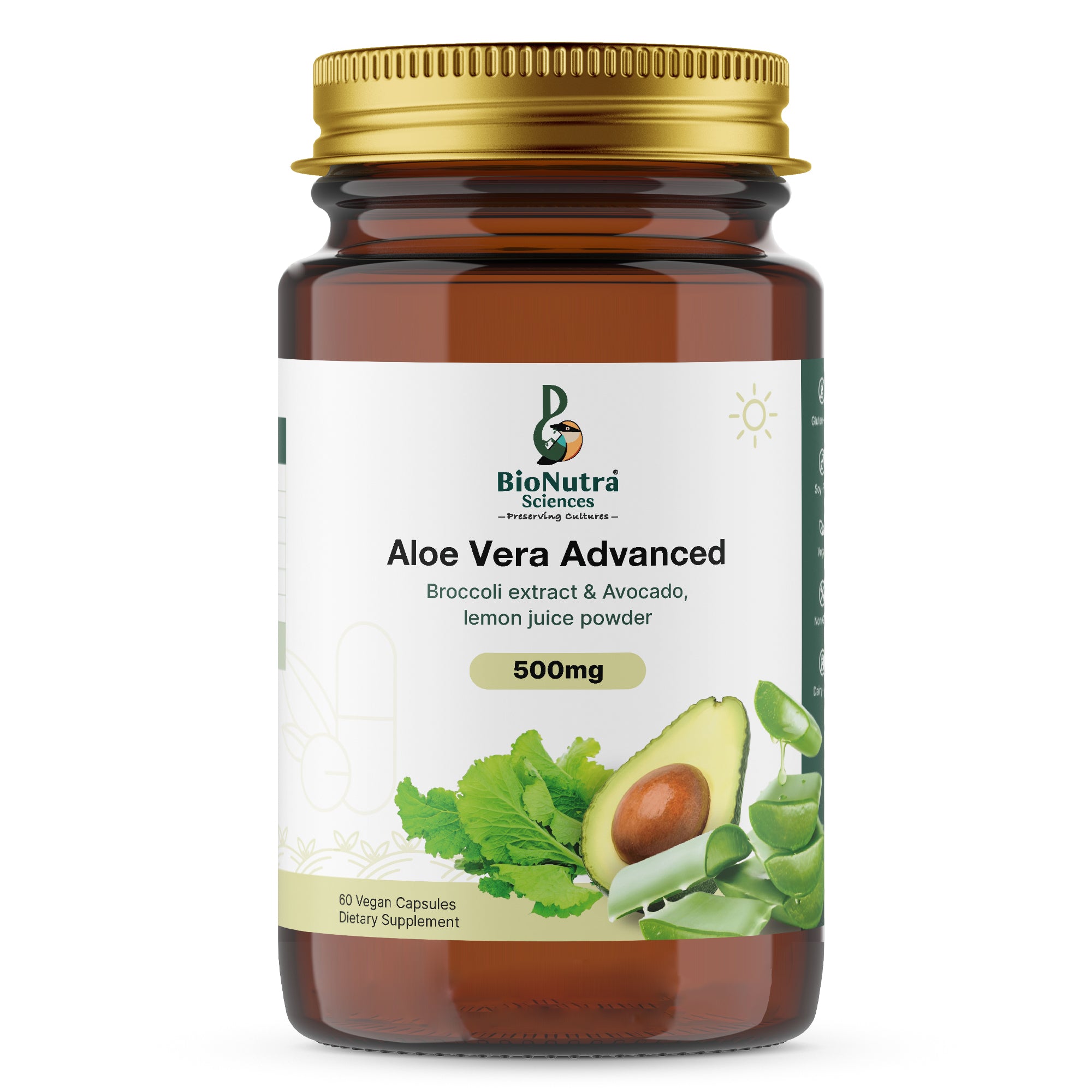 Aloe Vera, Mustard Green-Advanced vegan supplement