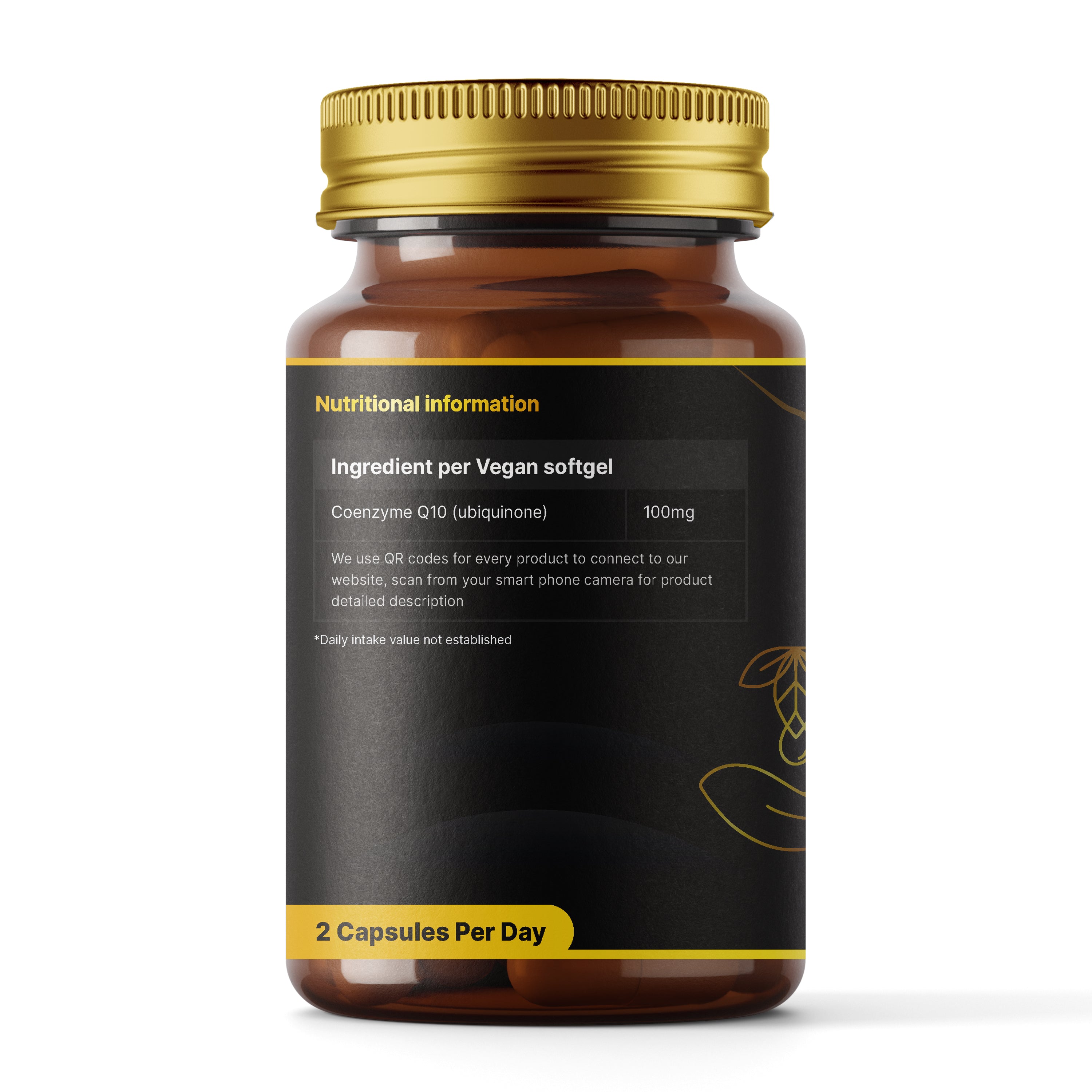 CoQ10- ubiquinone, Coenzyme Q10 softgels 100mg