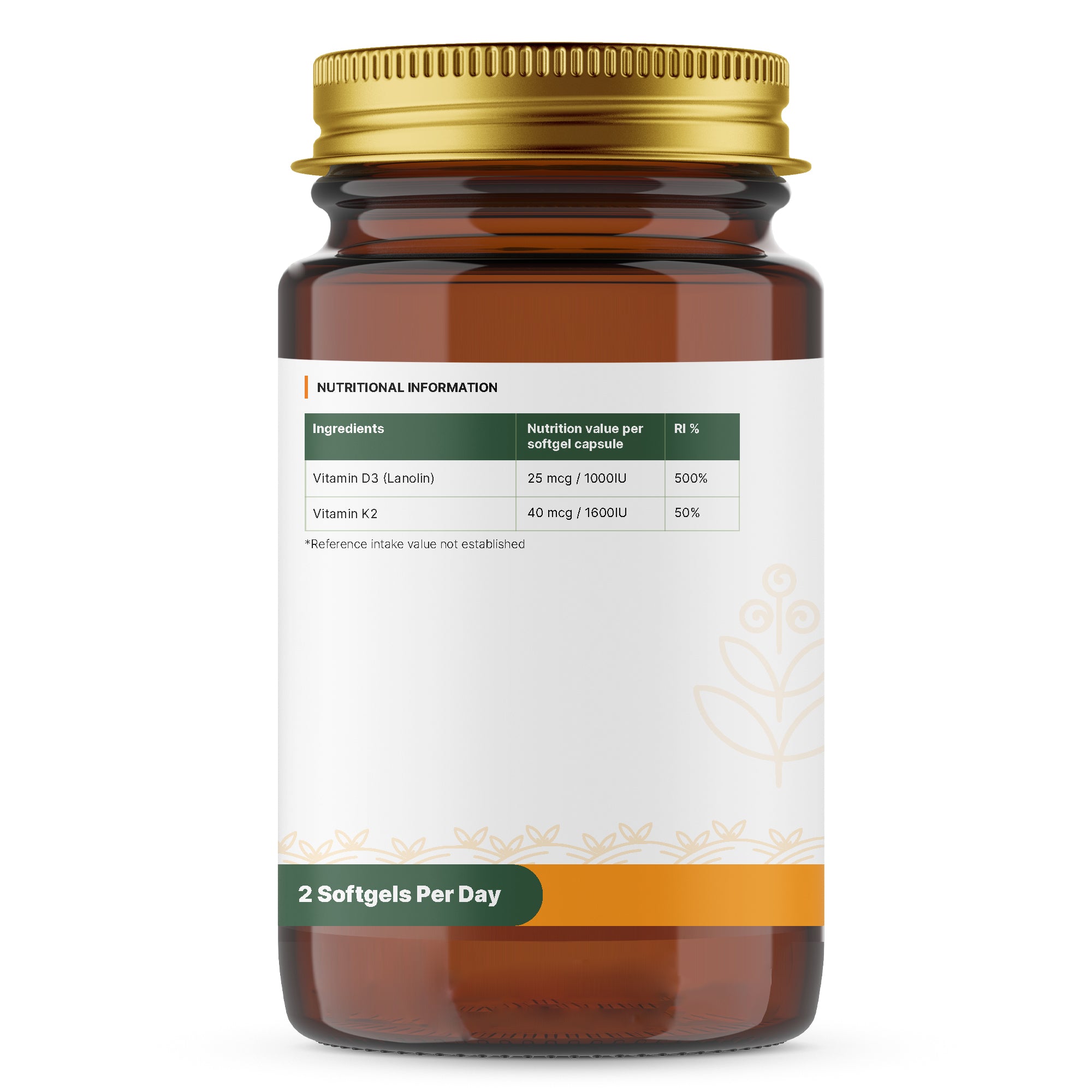VITAMIN D3-1000IU, Vitamin K2-1600IU