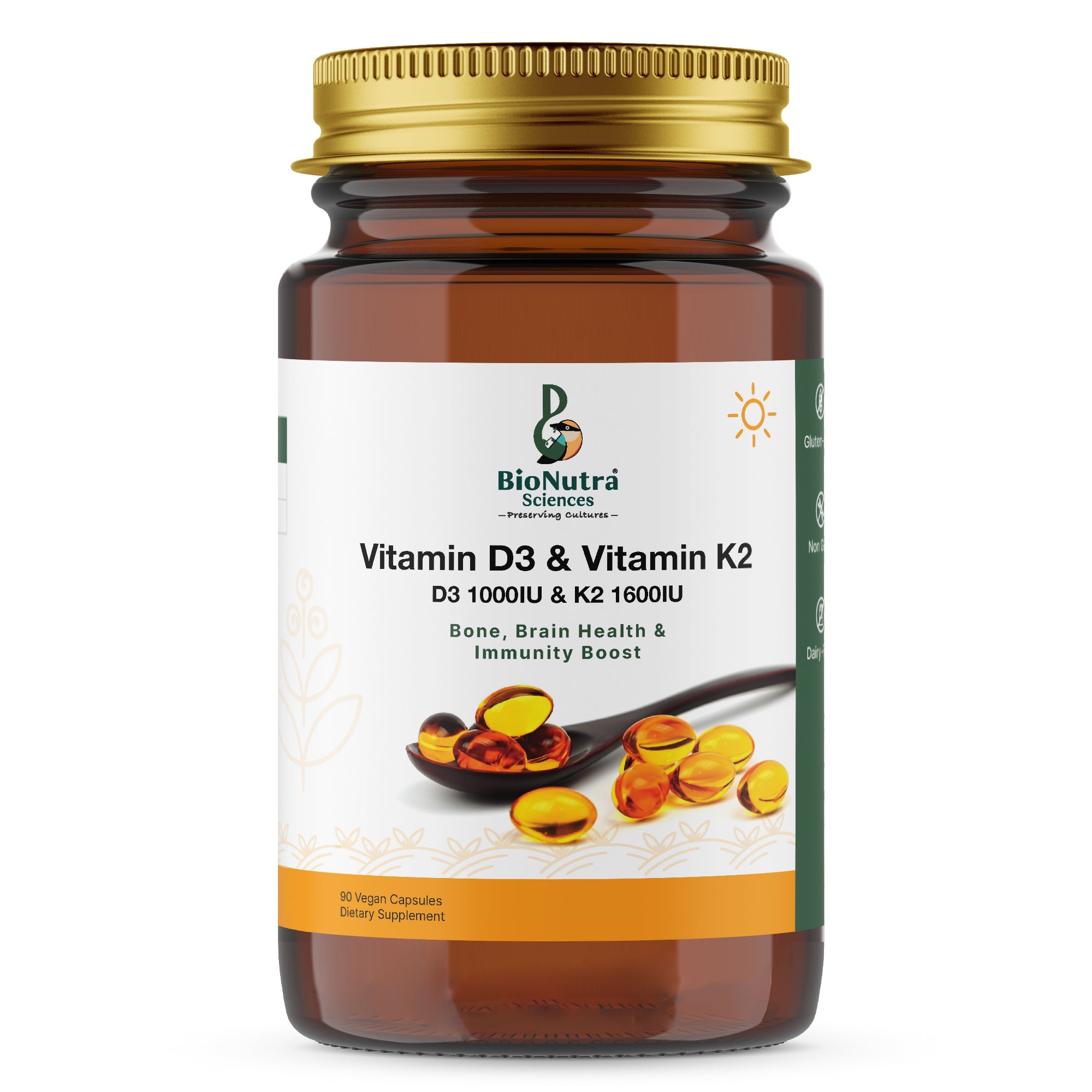 VITAMIN D3-1000IU, Vitamin K2-1600IU