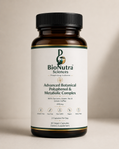 Advanced Botanical Polyphenol & Metabolic Complex-vegan capsules | Structured Botanical Science-450mg