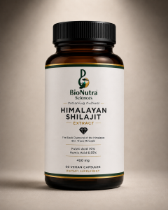 Himalayan Shilajit Strong, vegan capsules Structured trace minerals System-400mg