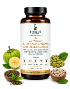 Advanced Botanical Polyphenol & Metabolic Complex-vegan capsules | Structured Botanical Science-450mg