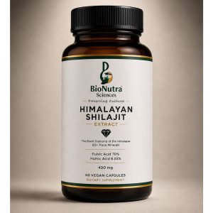 Himalayan Shilajit – Strong, Structured Himalayan Trace Mineral Resin Extract | vegan capsules – 400mg