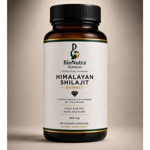 Himalayan Shilajit - Strong, Structured Himalayan Trace Mineral Resin Extract | vegan capsules - 400mg