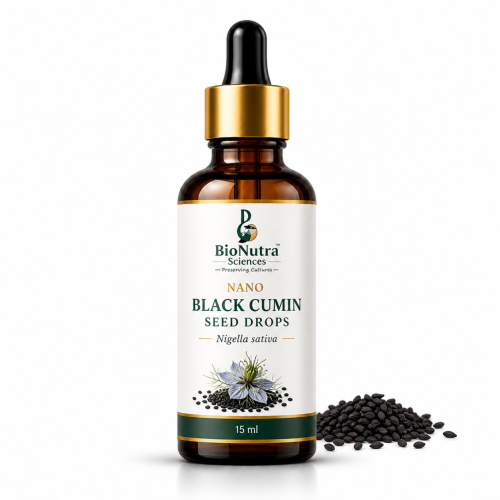 Nano Black Cumin seed extract drops-Vitamins, minerals, nutrition drops, vegan-Vegetarian, micronutrient drops, dietary supplement-15ml
