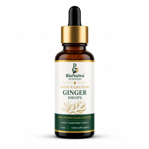 Nano, strong Rajkumari Ginger root micronutrient extract drops, roots, spices, herbal, vitamins, minerals, micronutrients, vitamin, nutrition drops, Vegetarian-Vegan, dietary/ food supplement-15ml