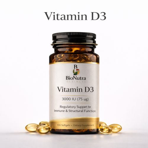 Vitamin D3-3000IU-100 softgels
