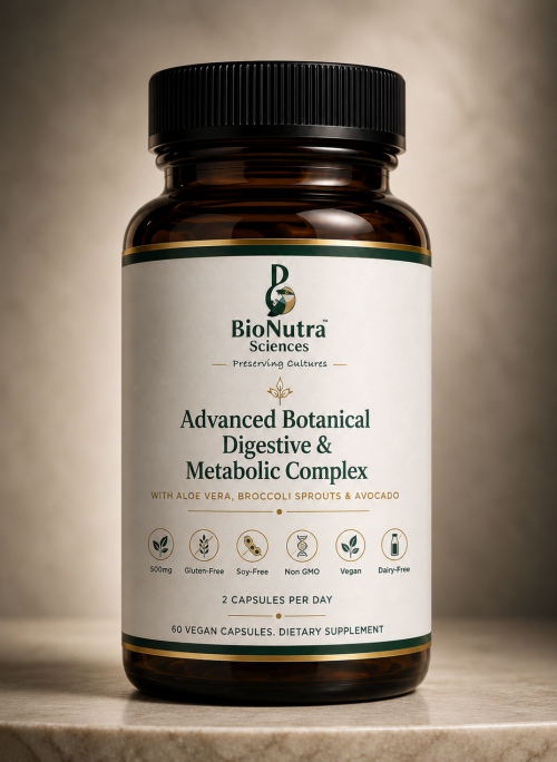 Advanced Botanical Digestive & Metabolic Complex -Vegan capsules-500mg